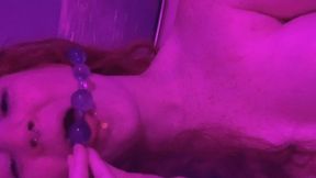 Naughty with New Toys Anal Beads and more