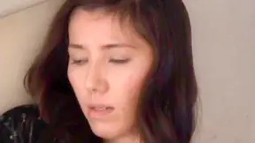 Voluptuous mature japanese woman embracing her sexuality, exploding in pleasure on the balcony.
