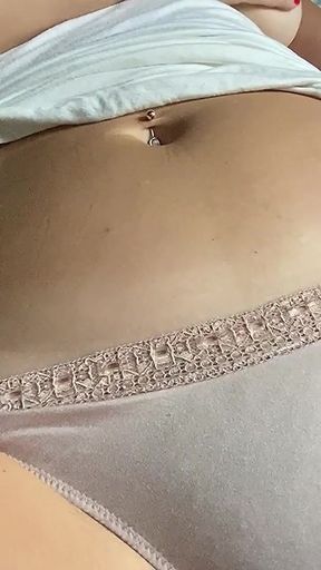 Emotional moment from "SLEEPOVER STEPMOM WET PANTIES. HAIRY WET PUSSY &amp; ANAL AMATEUR FUCK."