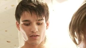 Hot and horny Czech twink hand worker get his ass pounded in the lunchbreak