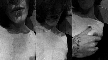 « Flash back canapé »En noir et blanc cette séance de massage à la ...