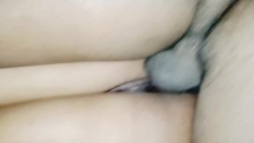 Teen wet pussy VS giant bbc