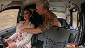 Sexy driver Lady Gang craves a cock as a payment - Fake Hub