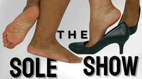 The Silent Sole Show! - Extreme Closeup of Feet, Soles, And Heel Wearing in 4K