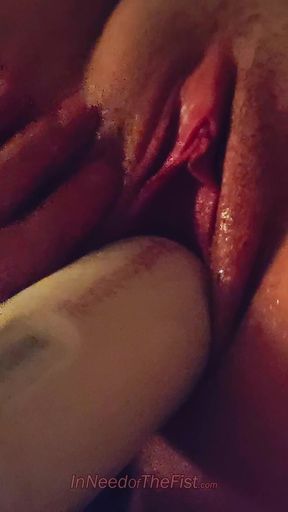 V shoved the wand in my soaked pussy and just left me (002A)