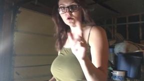 She Pleads for Attention to Her Curvy Assets