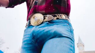 Knobs In The Kinky S2:E1 – Huge Cowboy Chisel Erection in Flesh Taut Denim at the Grocery Shop POINT OF VIEW