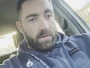 Public car wank