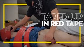 Tonny Tape dominated by a secret master (1080p) Gay Bondage - Gay Domination - Tape Bondage - Cum Control - Foot Fetish - BDSM