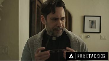 PURE TABOO Conservative Lexi Lore Confesses Lustful Thoughts To Priests Who Offer To Purge Her Sin