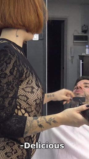 Fucking a Hot Bubble Butt Chilean Lady Barber in the Hair Salon   Clip 1