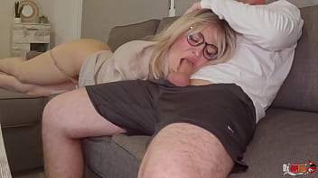 Unplanned sex Stepmom &amp_ Stepson Share a Couch