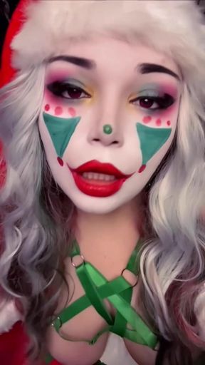 Facials and Breeding for the Christmas Clown