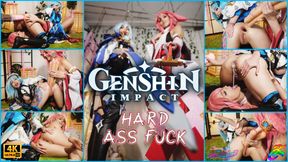 Genshin impact Hard ass fuck