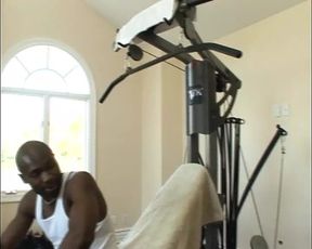 Busty dark haired slut from  enjoys three BBC&#039;s