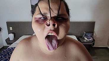 Spit on me, piss on my face, let me drink your piss and humiliate me all you want