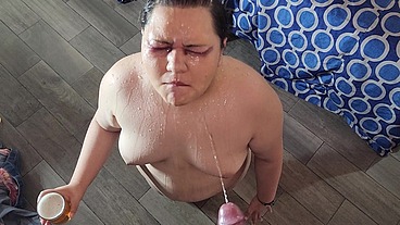 Spit on me, piss on my face, let me drink your piss and humiliate me all you want
