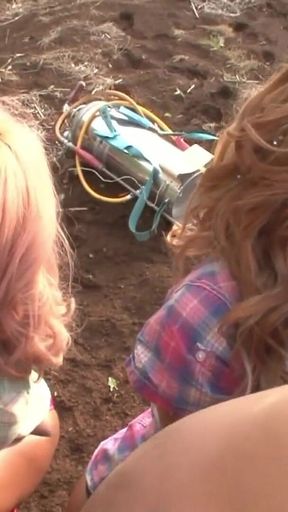 Japanese Girls Piss Outside and Get Bushes Screwed by More Men