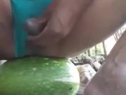 Cogida con elote fucking cock