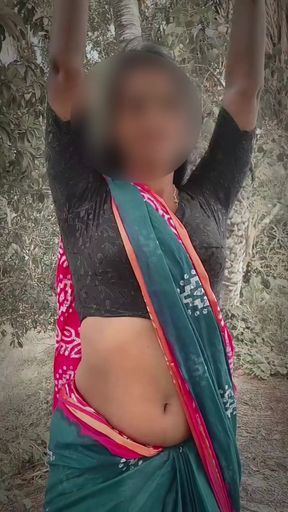 Today I went to the forest with my brother-in-law, there I danced, I got in a sexy mood, I also got in the mood to have sex.