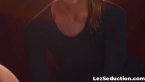 Rebecca Vanguard shoves her pussy to Georgia Jones mouth