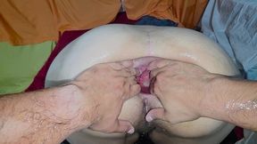 by heavily destroying my asshole every day, i am making it always open and loose