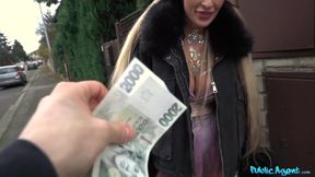 Dancer gets a surprise tip and a big dick in the morning