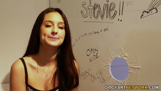 Eliza Ibarra Is Not&nbsp;Young For Gloryhole Fucking With BBC