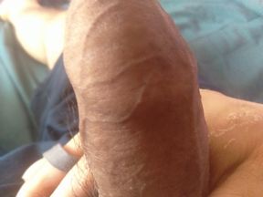 Watch me pull back my delicious foreskin