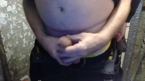 Boss Milks My Juicy Uncut Cock Gushing Thick Ropes At Work