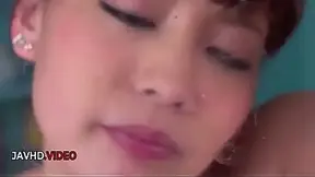 Asian beauty Yuria Mano gets her soaked slit crave for some huge dildo
