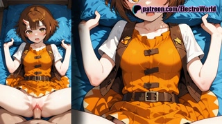 Endorsi Jahad - the princess couldn't pass the tower floor and got team bukake!