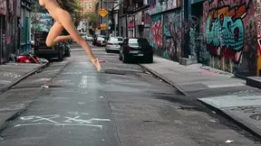 Skinniest superheroine rides alien warrior in 3D animated space battle