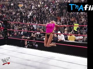 Trish Stratus Underclothing, Strap Scene in Wrestlers