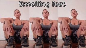 Sweaty feet!