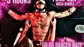 Go-Go Dancer Nate Tickle-Milk Destruction Strapped To The Bed (FULL MEGA-BUNDLE)