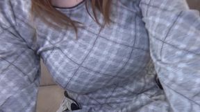 Brunette MILF Sucks Cock and Enjoys Passionate Bedroom Sex