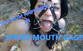 Mouth gag... Spider mouth gag