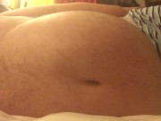 HB clip blowin up on the bed