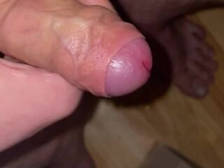 Edging my large wang in the bedroom