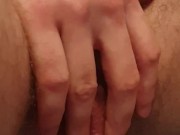 FTM Horny after a shower
