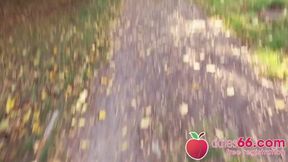 Skinny MILF named VICKY HUNDT gets dicked down in public! (ENGLISH) Dates66