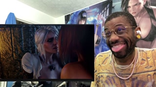 Ciri Gets Fucked By A Horny Transgender Succubus And Leaves Her Cum Covered