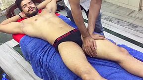 Hot Legal-age lndian Man Body Massage