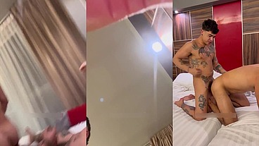 Pareja de colombianos destroza culos a pareja de mexicanos