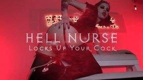Hell Nurse Locks Up Cock - 720p