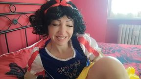 burps and loud burps with snowhite, sexy disney princess