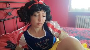 burps and loud burps with snowhite, sexy disney princess