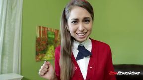 Sweet teen Riley Reid gives fervent pecker saddling