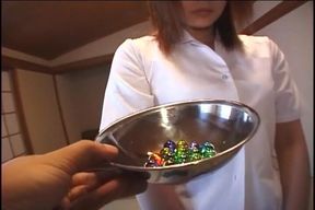 Stunning Hot Japanese Babe Getting Her Hairy Pussy Fucked